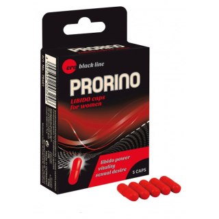 Kapsułki libido Prorino Women black line 5 szt