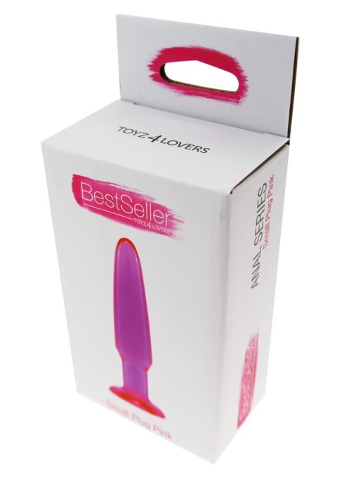 Korek analny Jammy Jelly Toyz4lovers PVC mały różowy