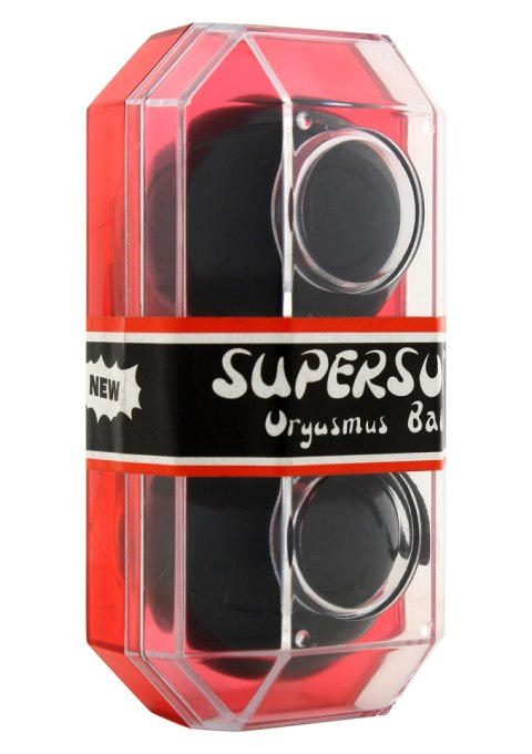 Kulki waginalne supersoft duotone czarne Seven Creations