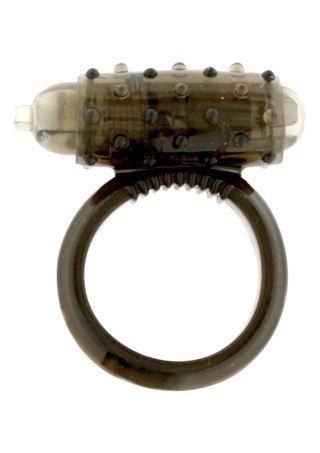 Mini wibrujący pierścień erekcyjny Seven Creations czarny 5.5 cm