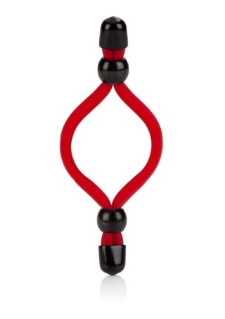 Pierścień erekcyjny regulowany Sean Michaels lateksowy czarny 14 cm