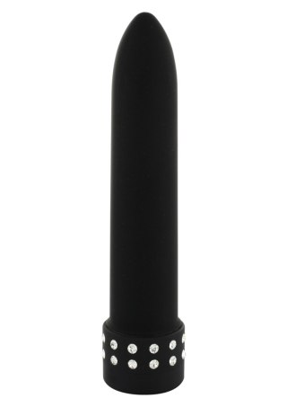 Wibrator Diamond Silk Vibe czarny 13,5 cm wodoodporny