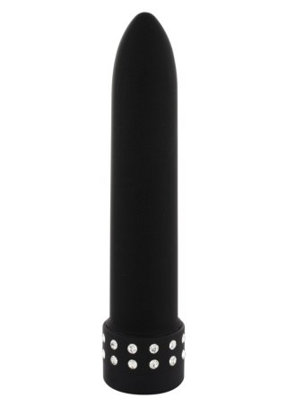 Wibrator Diamond Silk Vibe czarny 13,5 cm wodoodporny