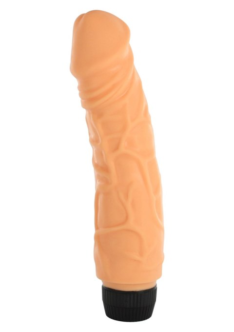 Wibrator realistyczny P Shape No.6 winylowy jasny 18 cm