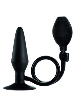 Korek analny pompowany silikonowy Booty Pumper Calexotics medium czarny