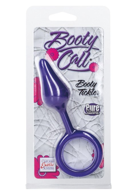 Korek analny silikonowy ToyJoy Booty Tickler fioletowy 9,5 cm