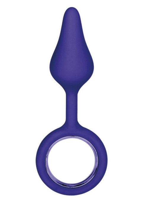 Korek analny silikonowy ToyJoy Booty Tickler fioletowy 9,5 cm