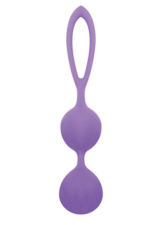 Kulki silikonowe Toyz4lovers fioletowe 17 cm