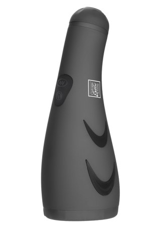 Masturbator z wibracją Calexotics Hydro Power szary 12 cm