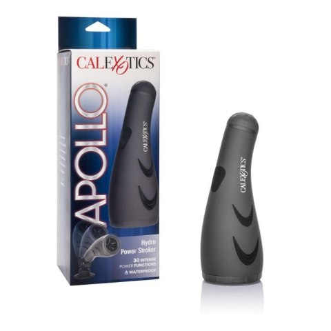 Masturbator z wibracją Calexotics Hydro Power szary 12 cm