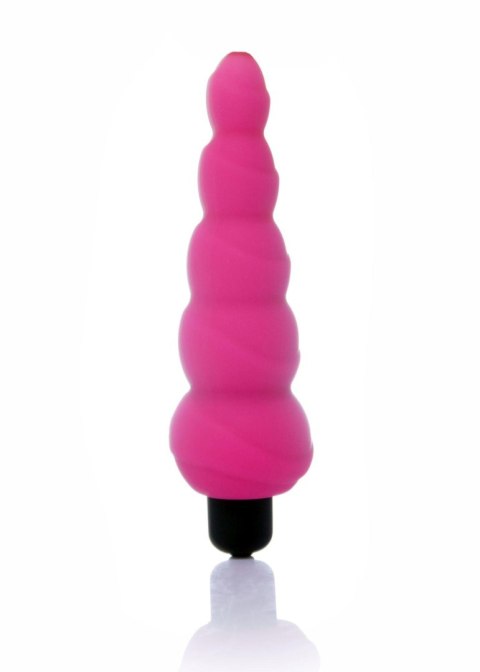 Plug wibrujący Alive Lance silikonowy różowy 14 cm