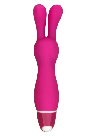Stymulator silikonowy Vibe Therapy Lapin różowy 13 cm