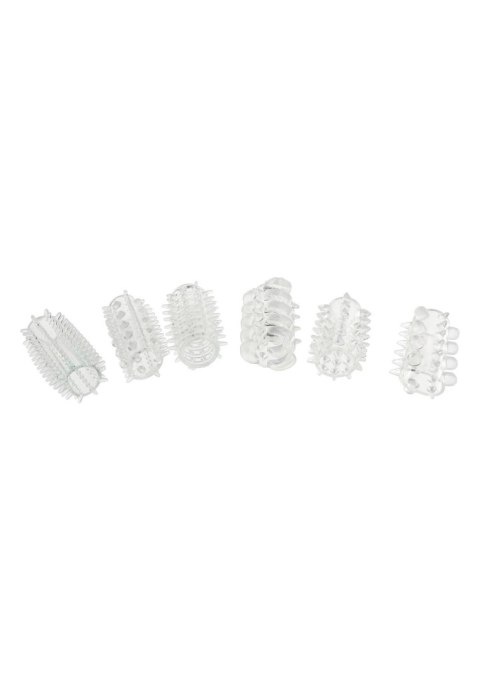 Zestaw nakładek na penisa Power Transparent ToyJoy
