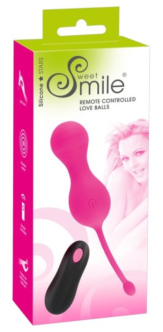Kulki wibrujące Sweet Smile RC Love Balls pilot USB