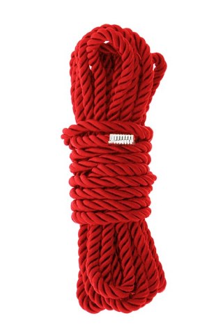 Lina bondage Blaze Deluxe super miękka jedwabista czerwona 5m Dream Toys