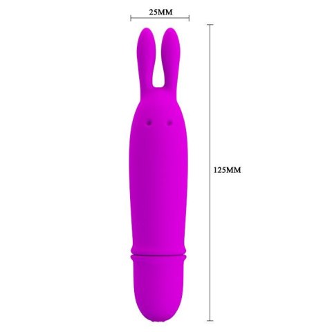 Mini wibrator króliczek silikonowy Pretty Love Boyce 12,5 cm