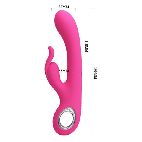 Wibrator króliczek Pretty Love Carina różowy USB