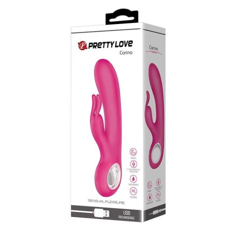 Wibrator króliczek Pretty Love Carina różowy USB