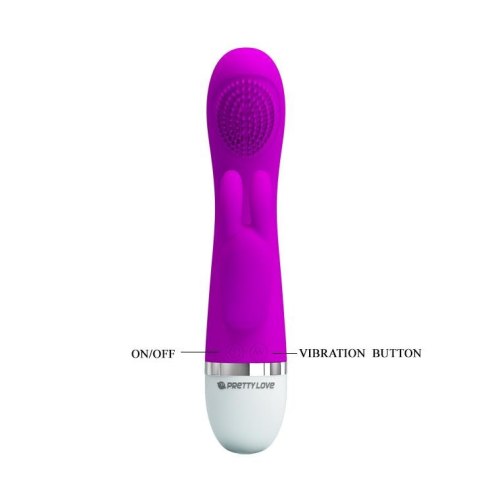 Wibrator króliczek Pretty Love Christ silikonowy 12 cm