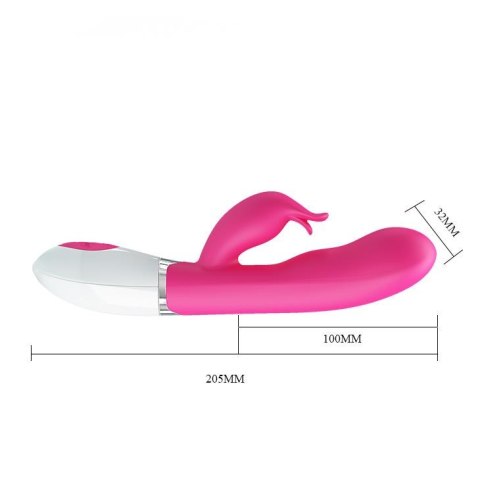Wibrator króliczek Pretty Love Felix różowy 20 cm 30 trybów