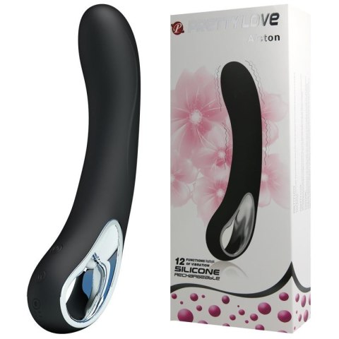 Wibrator punktu G silikonowy Pretty Love Alston USB wodoodporny 12 funkcji