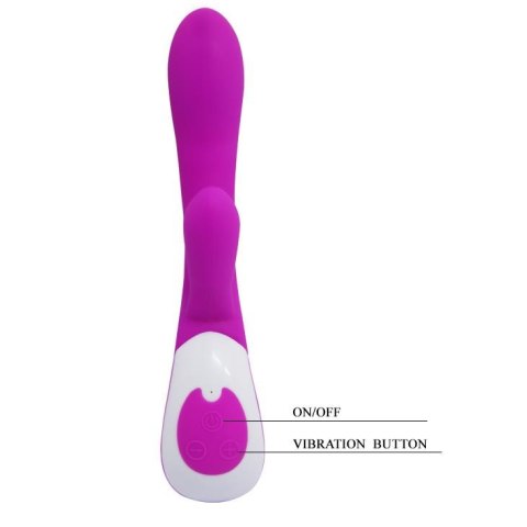 Wibrator silikonowy Pretty Love Colby 12 funkcji USB 21,5 cm