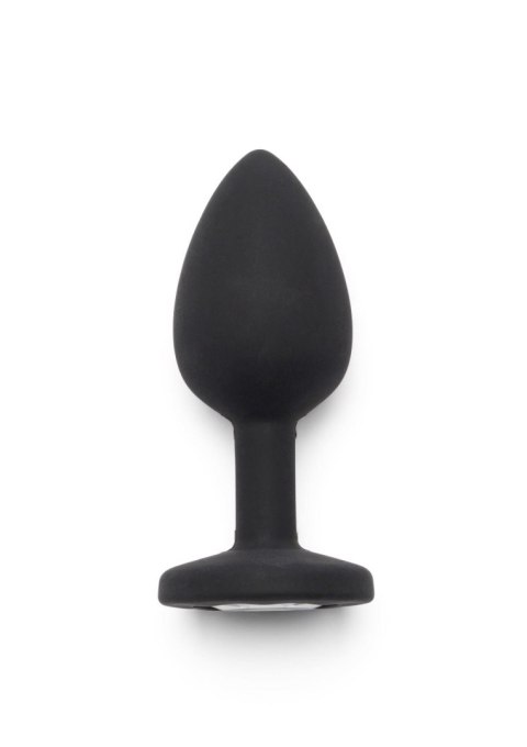 Korek analny Diamond Booty Jewel ToyJoy czarny 7 cm
