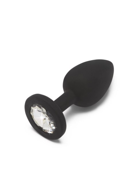 Korek analny Diamond Booty Jewel ToyJoy czarny 7 cm