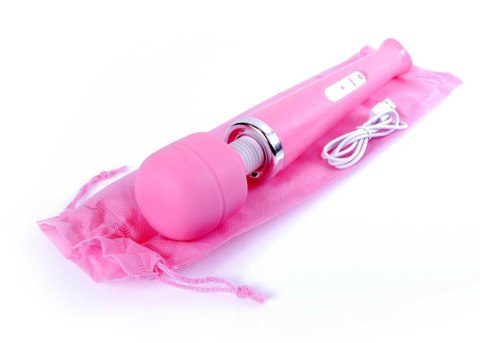 Masażer Magic Massager Wand USB różowy 10 funkcji