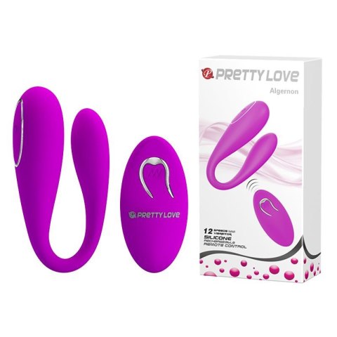 Pretty Love Algernon Fioletowy USB 12 Funkcji