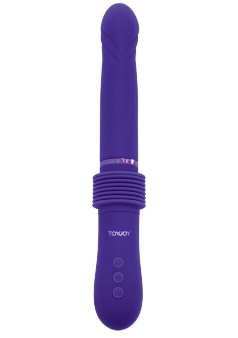 Wibrator ToyJoy Magnum Opus Supreme Thruster 2 fioletowy 31 cm