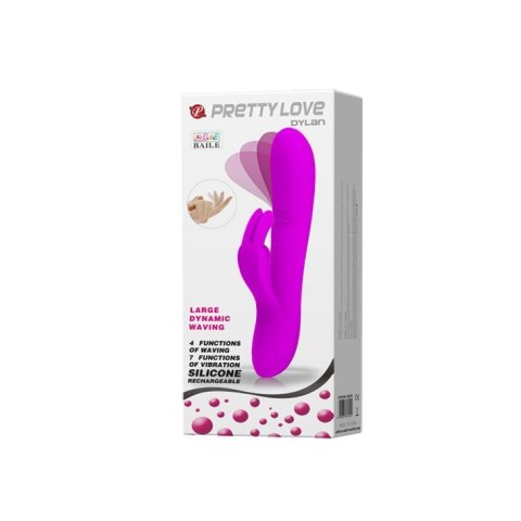 Wibrator króliczek Pretty Love Dylan silikonowy USB 21 cm