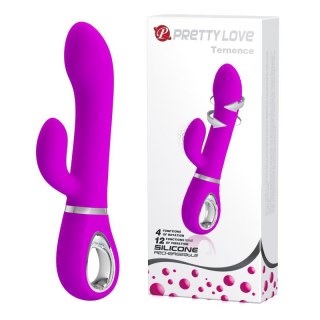 Wibrator króliczek punktu G Pretty Love Ternence fioletowy USB