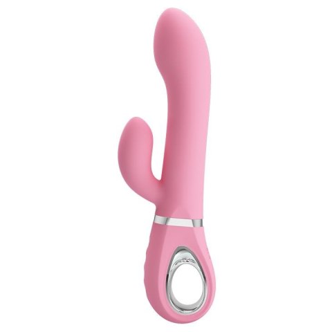 Wibrator króliczek punktu G Pretty Love Ternence różowy USB 19,6 cm