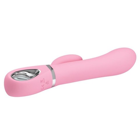 Wibrator króliczek punktu G Pretty Love Ternence różowy USB 19,6 cm