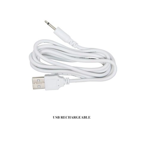 Wibrator króliczek punktu G Pretty Love Ternence różowy USB 19,6 cm