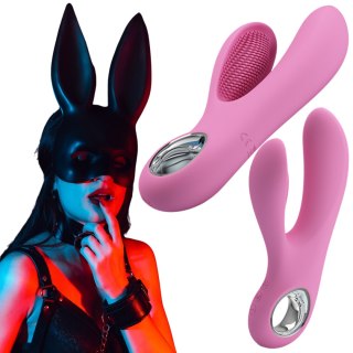 Wibrator punktu G Pretty Love Canrol różowy USB 17 cm