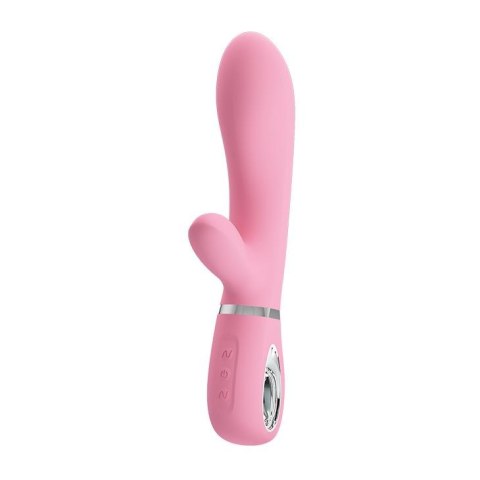 Wibrator punktu G króliczek silikonowy Pretty Love Thomas różowy USB