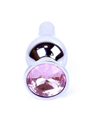 Biżuteria analna srebrna z diamentem HeavyFun 9,5 cm