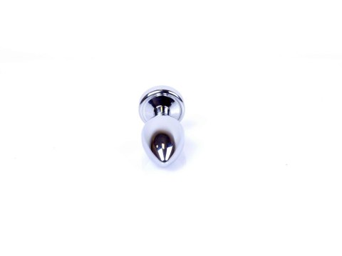 Biżuteria analna stalowa LED Disco HeavyFun 7 cm