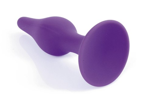 Korek analny silikonowy BOSS fioletowy 15,5 cm