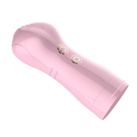 Masturbator waginalny pulsacyjny wibrujący B-Series Fox różowy USB