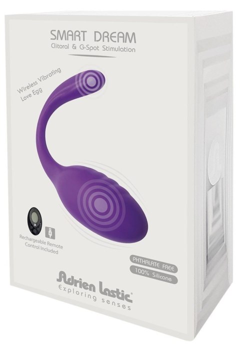 Stymulator Smart Dream Adrien Lastic z pilotem USB silikonowy