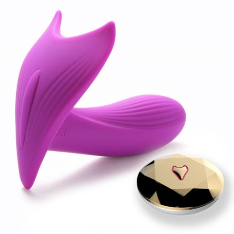 Stymulator majtkowy silikonowy USB 10 funkcji z ogrzewaniem B Series Fox