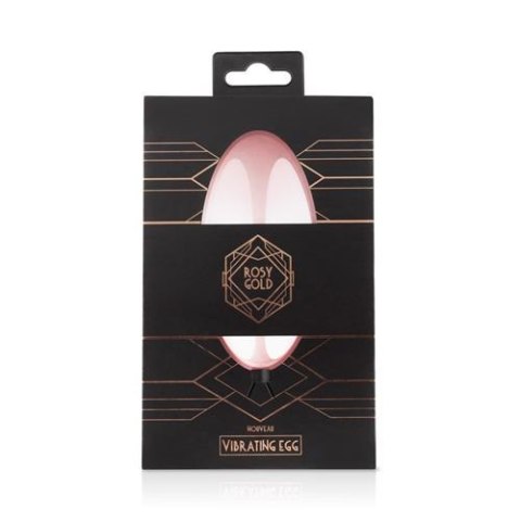 Wibrujące Jajko EasyToys Rosy Gold z Pilotem Różowo Złote 7cm