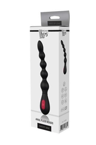 Wibrujące koraliki analne Cheeky Love silikonowe 3,3 cm