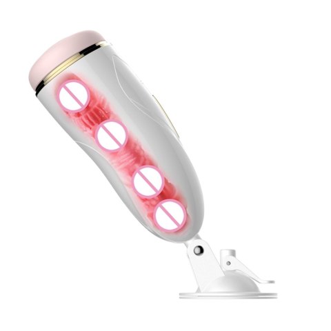 Wibrujący interaktywny masturbator waginalny USB B Series Fox