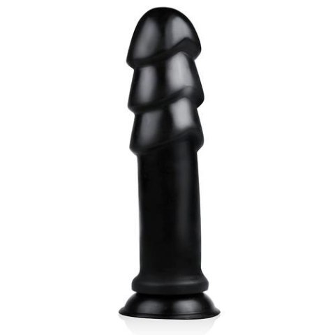 Dildo analne XXL BUTTR z przyssawką czarne 29 cm