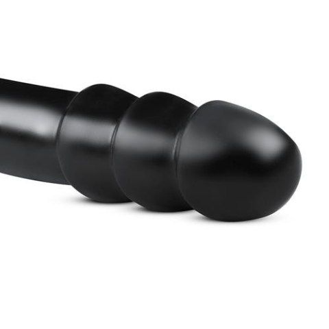 Dildo analne XXL BUTTR z przyssawką czarne 29 cm