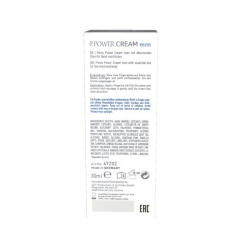 Krem rozgrzewający Shiatsu Penis Power Hot 30ml